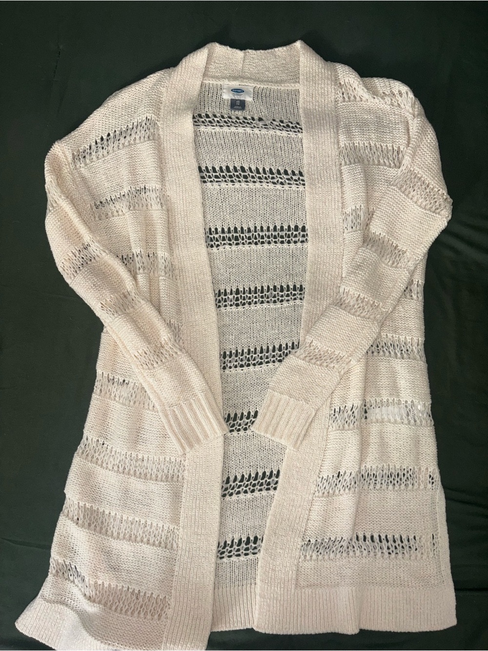 Old Navy Open-Front Knit Cardigan - Cream